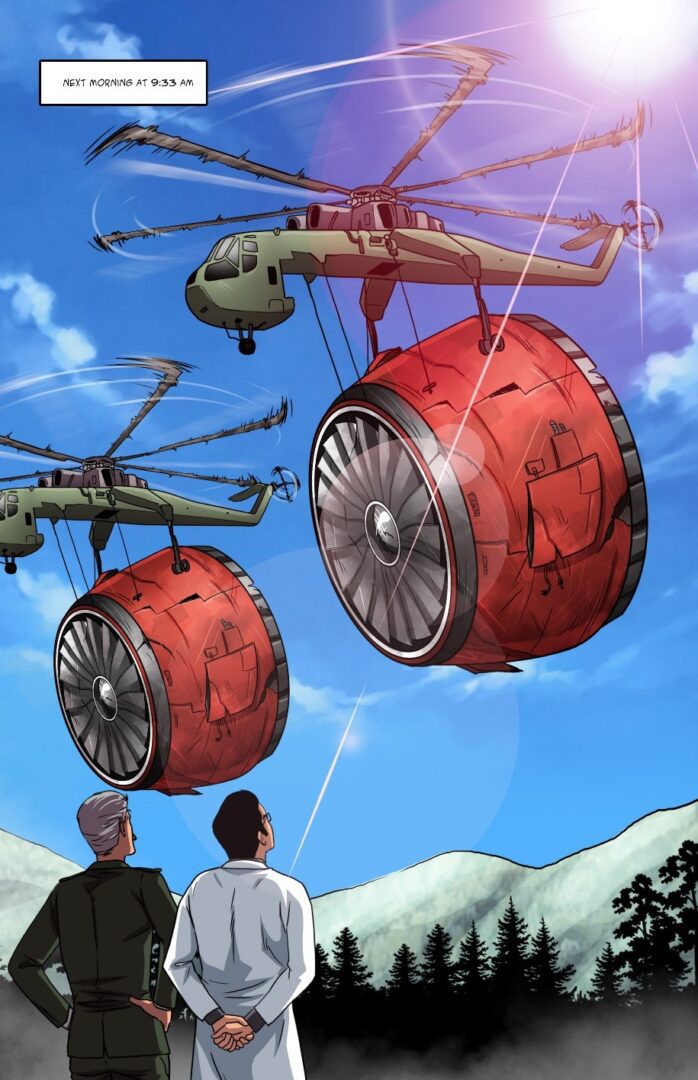 Cinder Wars - helicopter