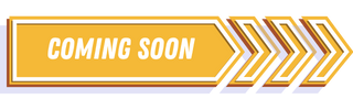 A yellow sign with the words " coming soon ".