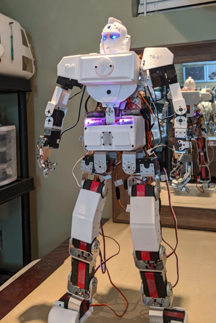 Humanoid robot work in progress